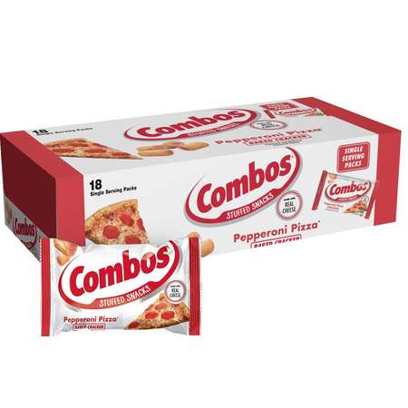Combos Pepperoni Pizza Baked Crackers 18/1.7oz