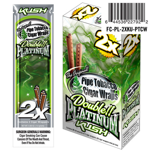 Double Platinum Kush 25 packs of 2ct. **TAX INCLUDED IN PRICE**