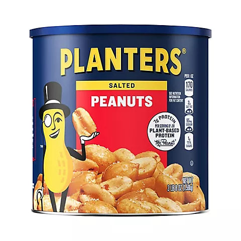 Planters Salted Peanuts 3LB 8oz