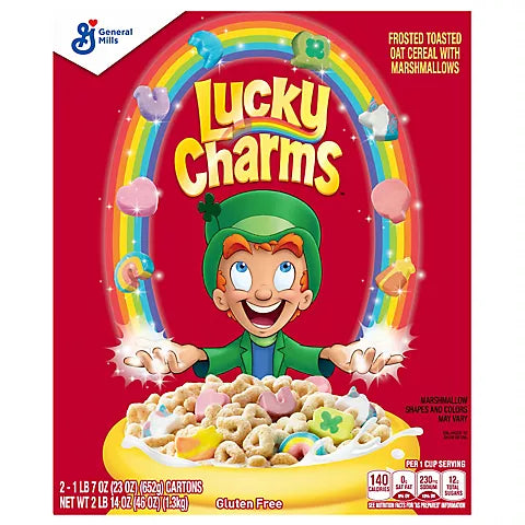 General Mills Lucky Charms 2/1LB-7oz
