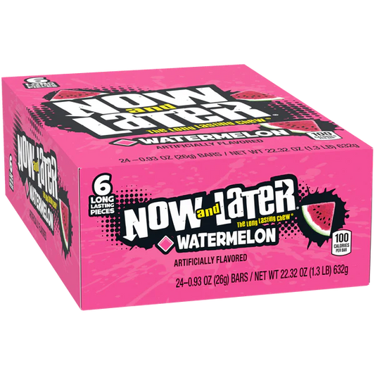 Now & Later Watermelon 24/6ct