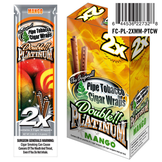 Double Platinum Mango 25 packs of 2ct. **TAX INCLUDED IN PRICE**