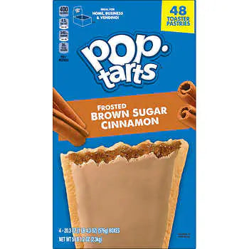 Pop Tarts Brown Sugar Cinnamon 48ct