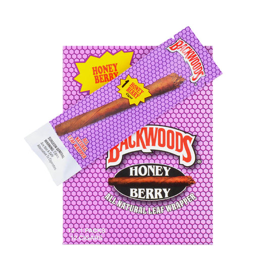 Backwoods Honey Berry 24 Singles **TAX INCLUDED IN PRICE**