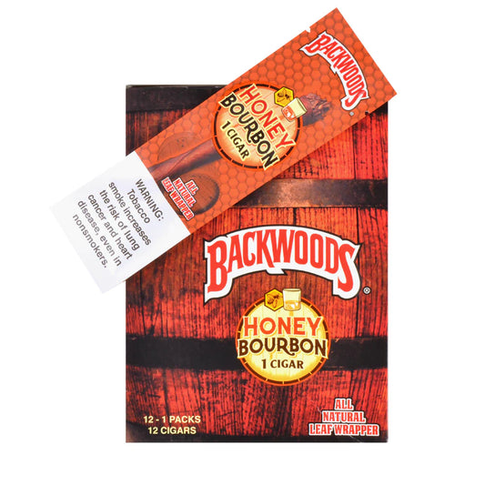 Backwoods Honey Bourbon 24 Singles **TAX INCLUDED IN PRICE**