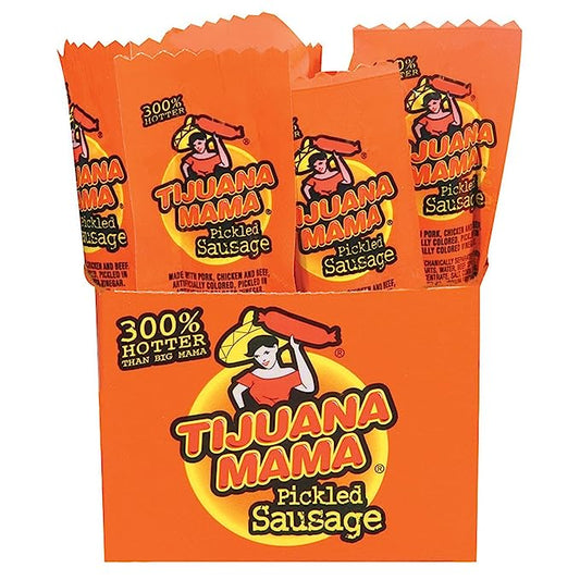 Tijuana Mama Pickled Sausage 12/2.4oz