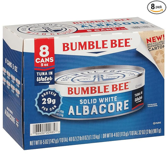 Bumble Bee Solid White Albacore 8/5oz