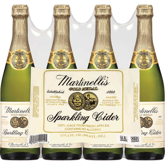 Martinelli's Sparkling Apple Cider 4ct