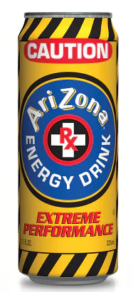 Arizona Caution Energy Drink 24/11.5oz