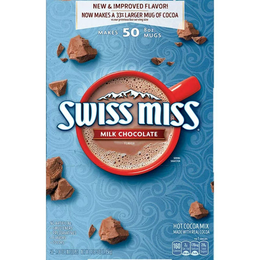 Swiss Miss Milk Chocolate 50ct