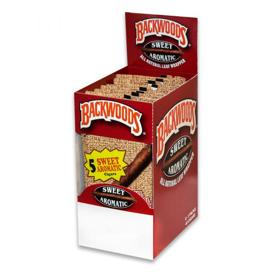 Backwoods Sweet Aromatic 8 packs of 5ct. **TAX INCLUDED IN PRICE**