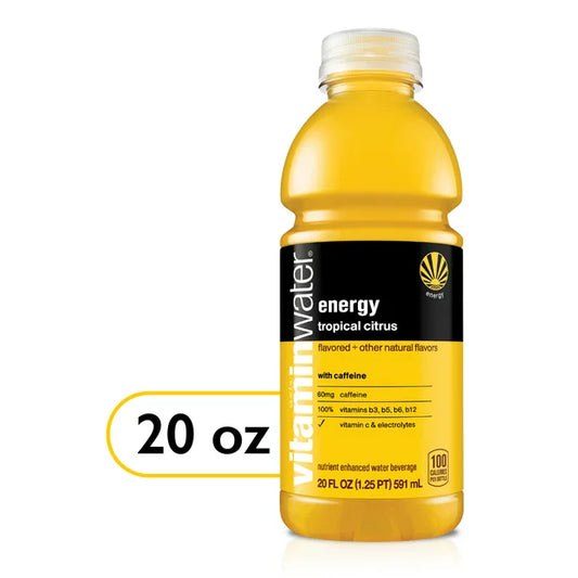 Vitamin Water Energy (Tropical Citrus) 12/20oz