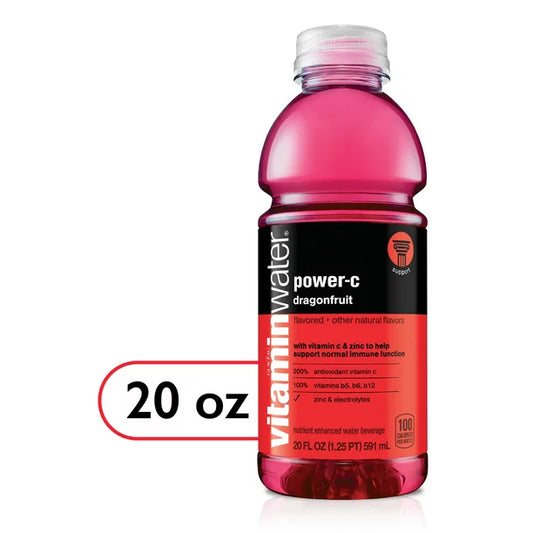 Vitamin Water Power-C (Dragon fruit) 12/20oz
