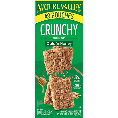 Nature Valley Honey & Oats 49ct