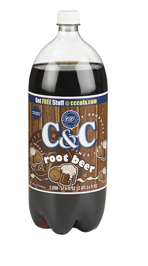 C&C Root Beer 8/2 Liter