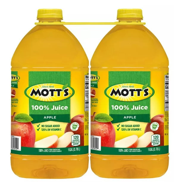 Mott's Apple Juice 2/1 Gallon