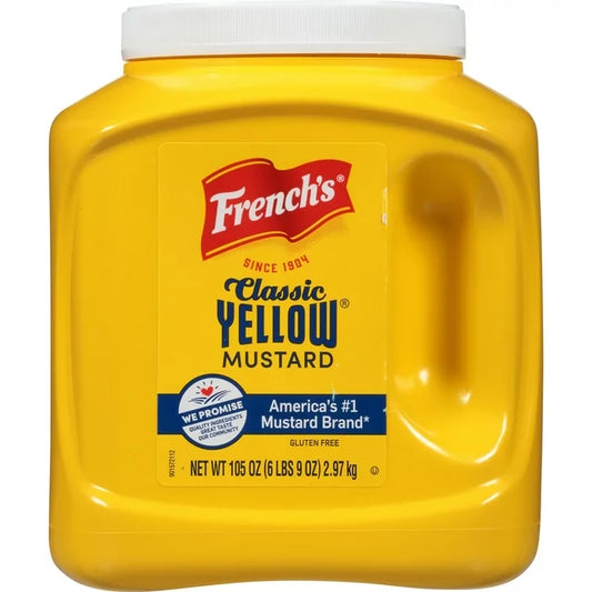 French's Classic Yellow Mustard 105oz
