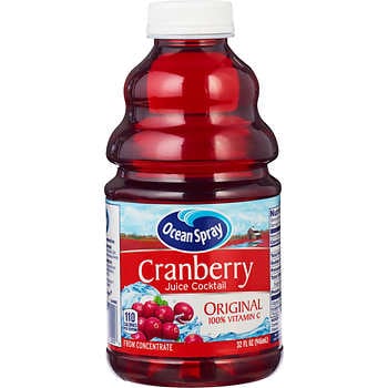 Ocean Spray Cranberry Juice 12/32oz