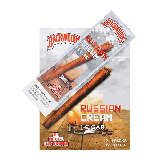 Backwoods Russian Cream 24 Singles **TAX INCLUDED IN PRICE**