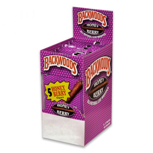 Backwoods Honey Berry 8 packs of 5ct. **TAX INCLUDED IN PRICE**