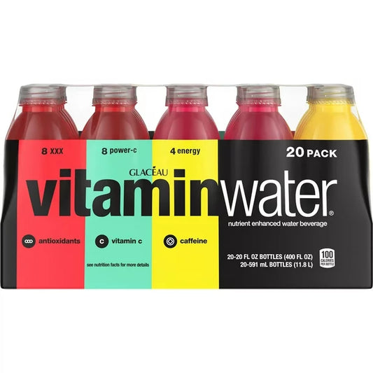 Vitamin Water Variety Pack 20/20oz